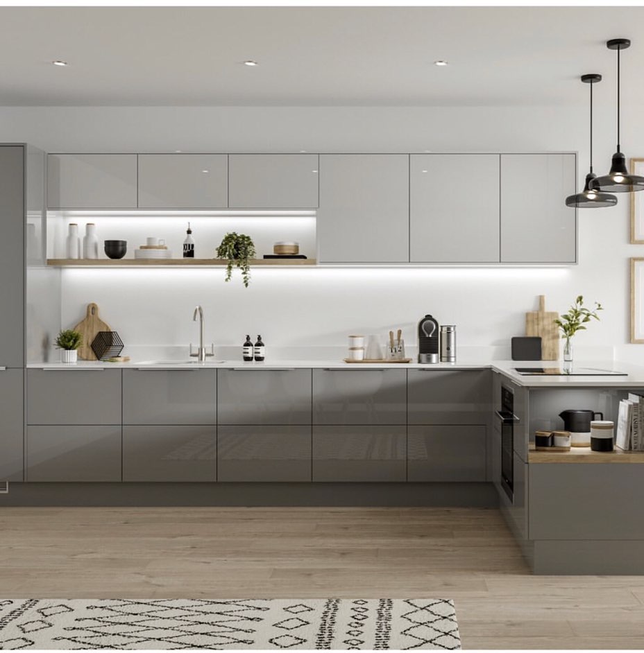high gloss modern kitchen cabinet company Toronto