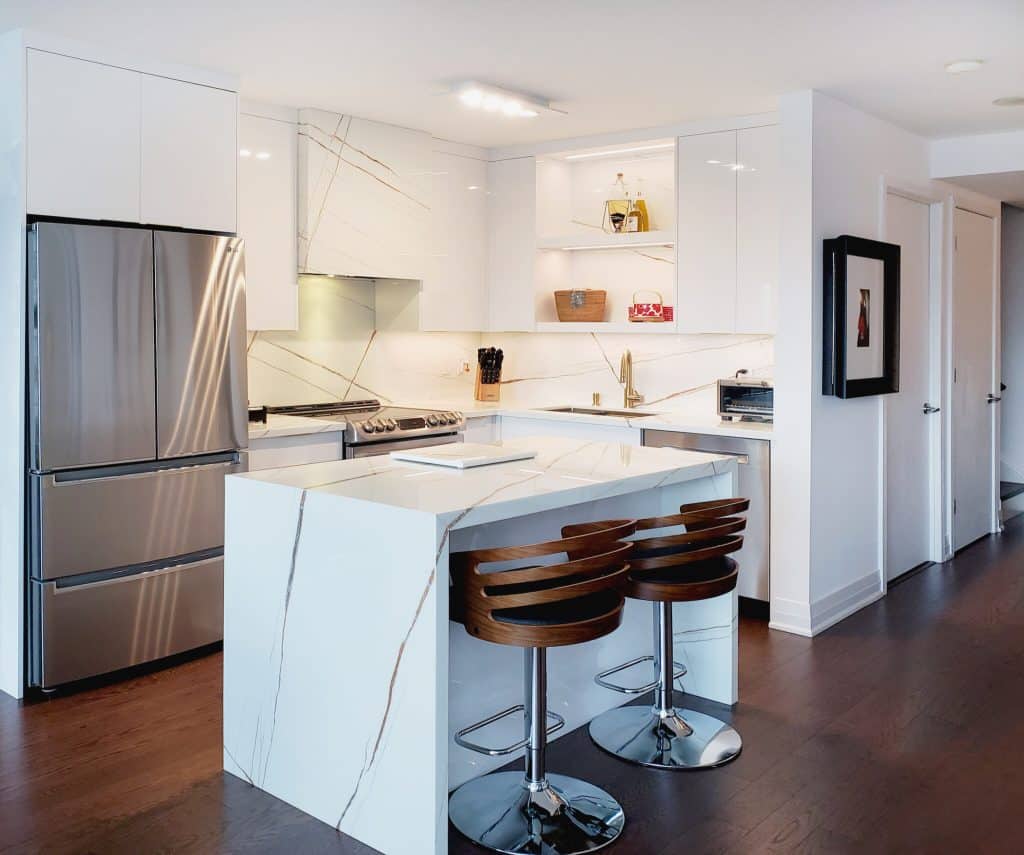 Affordable Luxurious Condo Kitchen Before & After